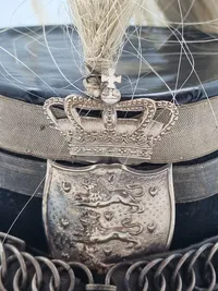 Original dansk kepi for Garderhusarer officer