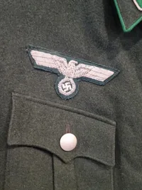 Tysk Tolduniform WW2 delvis original