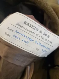 Original dansk M/47 uniform