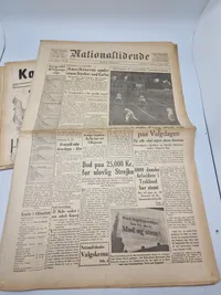 Samling originale ww2 aviser