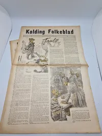 Samling originale ww2 aviser