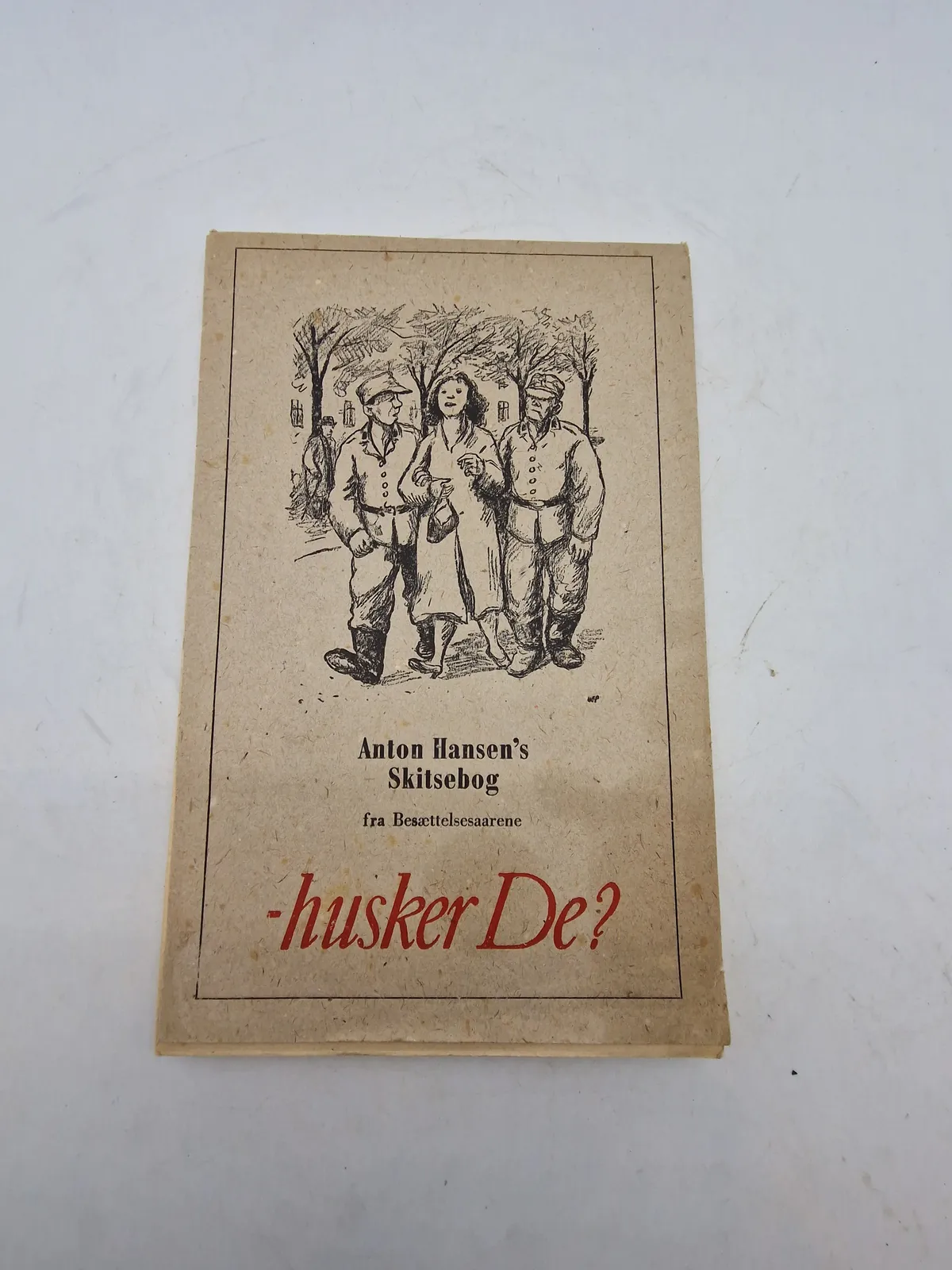 Allan Hansen´s Skitsebog Fra Besættelsesaarene - Husker De?