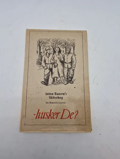 Allan Hansen´s Skitsebog Fra Besættelsesaarene - Husker De?