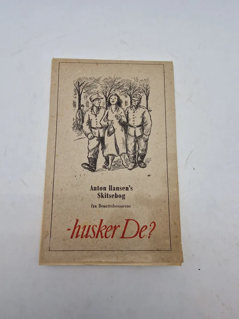 Allan Hansen´s Skitsebog Fra Besættelsesaarene - Husker De?