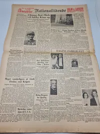 Original avis med fokus på Nürnberg processen