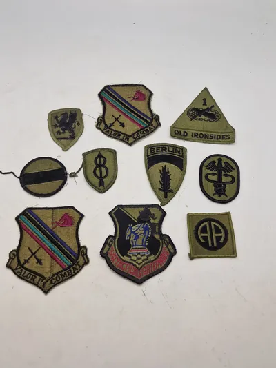Samling originale amerikanske patches