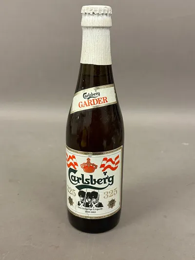 Uåbnet Carlsberg garder øl