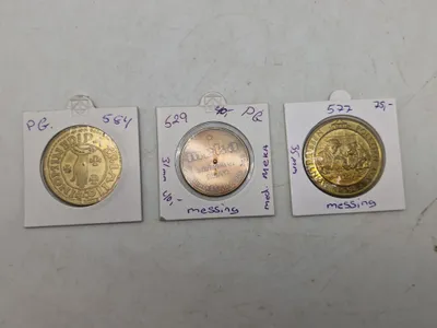 3 stk. Snurre Mønter?