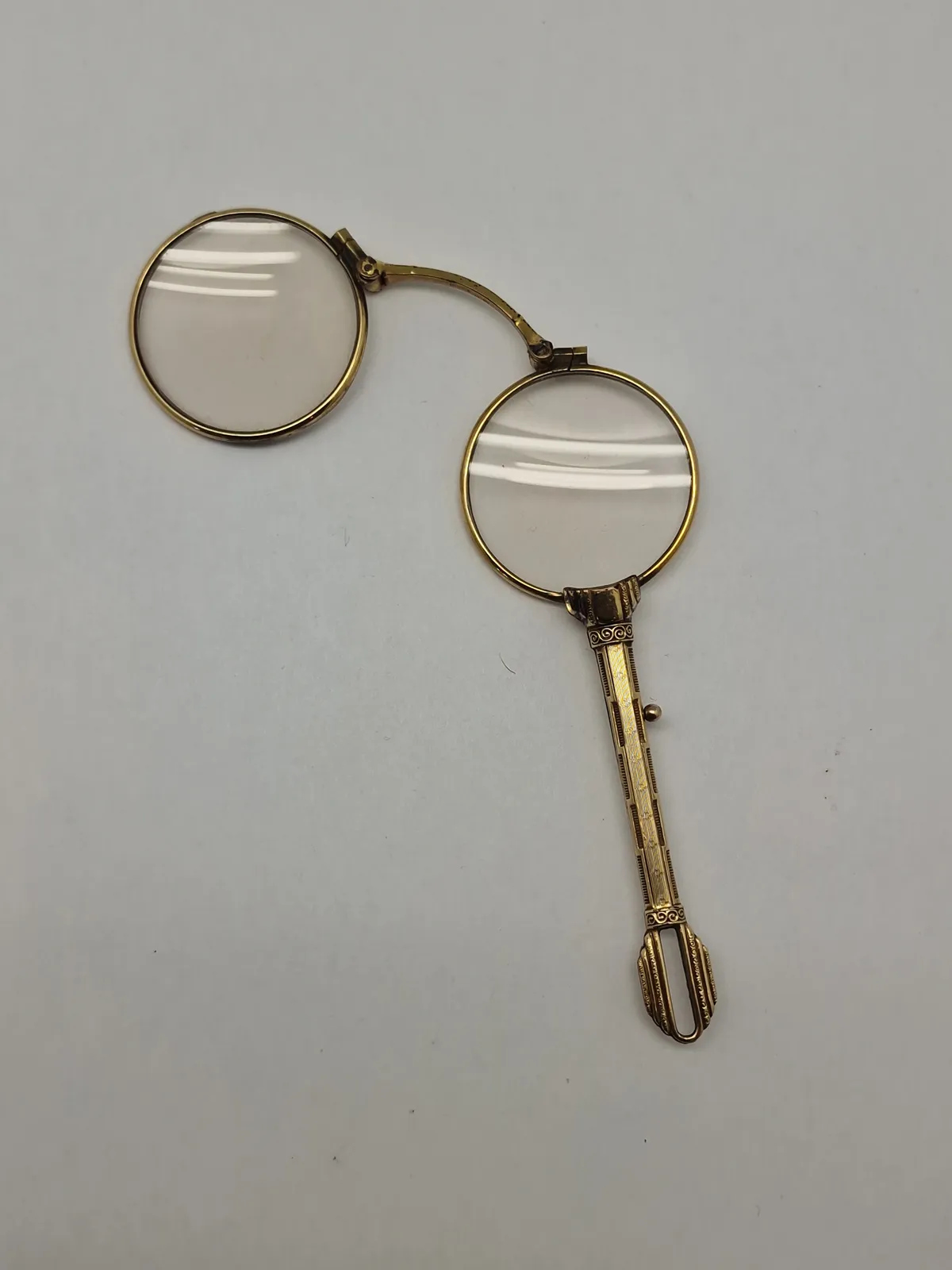 Stang Lognet Brille - Blev Udbredt I 1800 Tallet