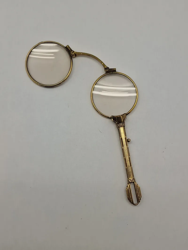 Stang Lognet Brille - Blev Udbredt I 1800 Tallet