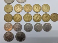 Danske Gangbare Mønter i Alt 114 Kr.