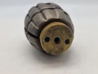Original engelsk Mills håndgranat, No 23 Mk1  WW1 - deaktiveret