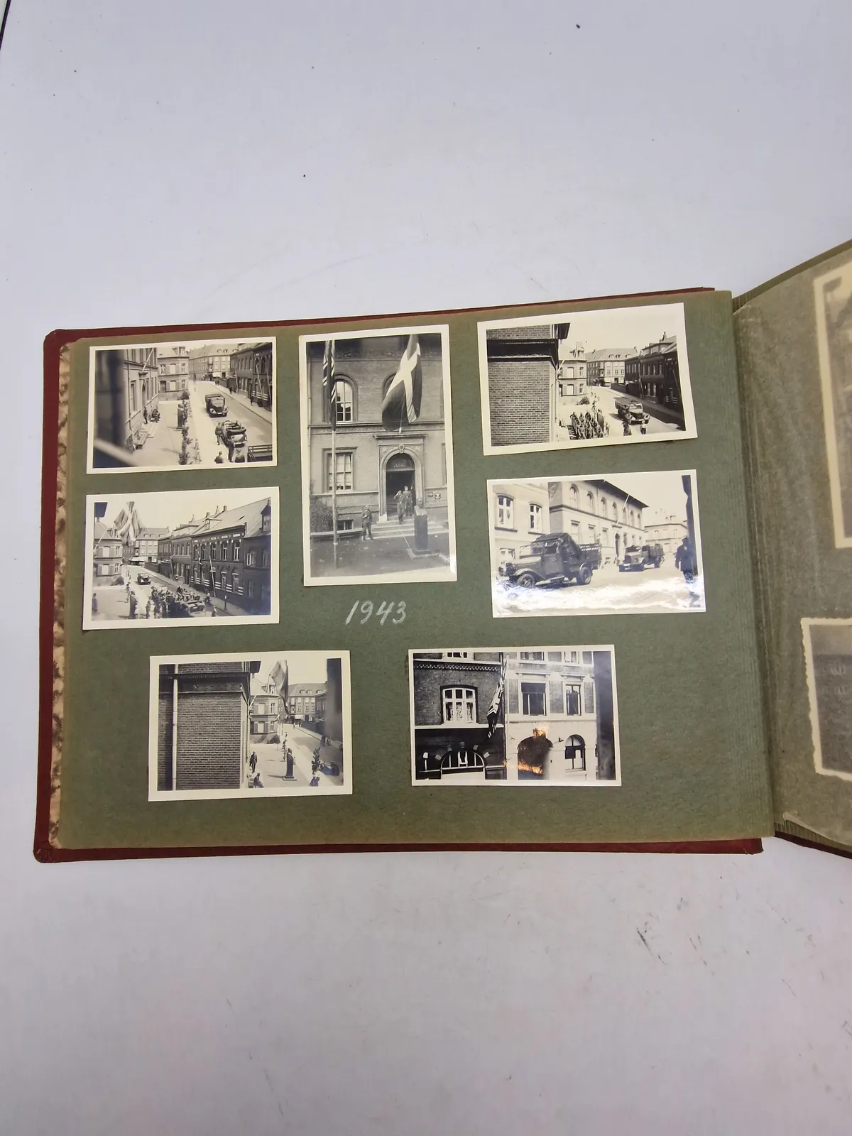 Original Foto album WW2, Esbjerg under krigen og i befrielses dagene