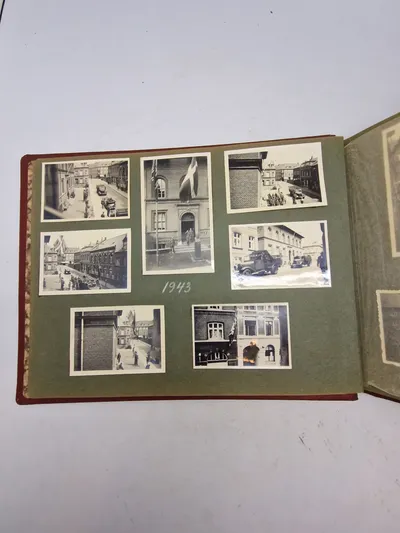 Original Foto album WW2, Esbjerg under krigen og i befrielses dagene