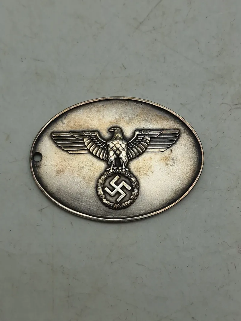 Gestapo id disk - efterkrigs