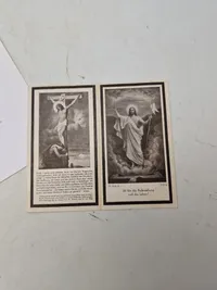 Originalt tysk “dødskort” fra ww2 med info (begravet i dk)