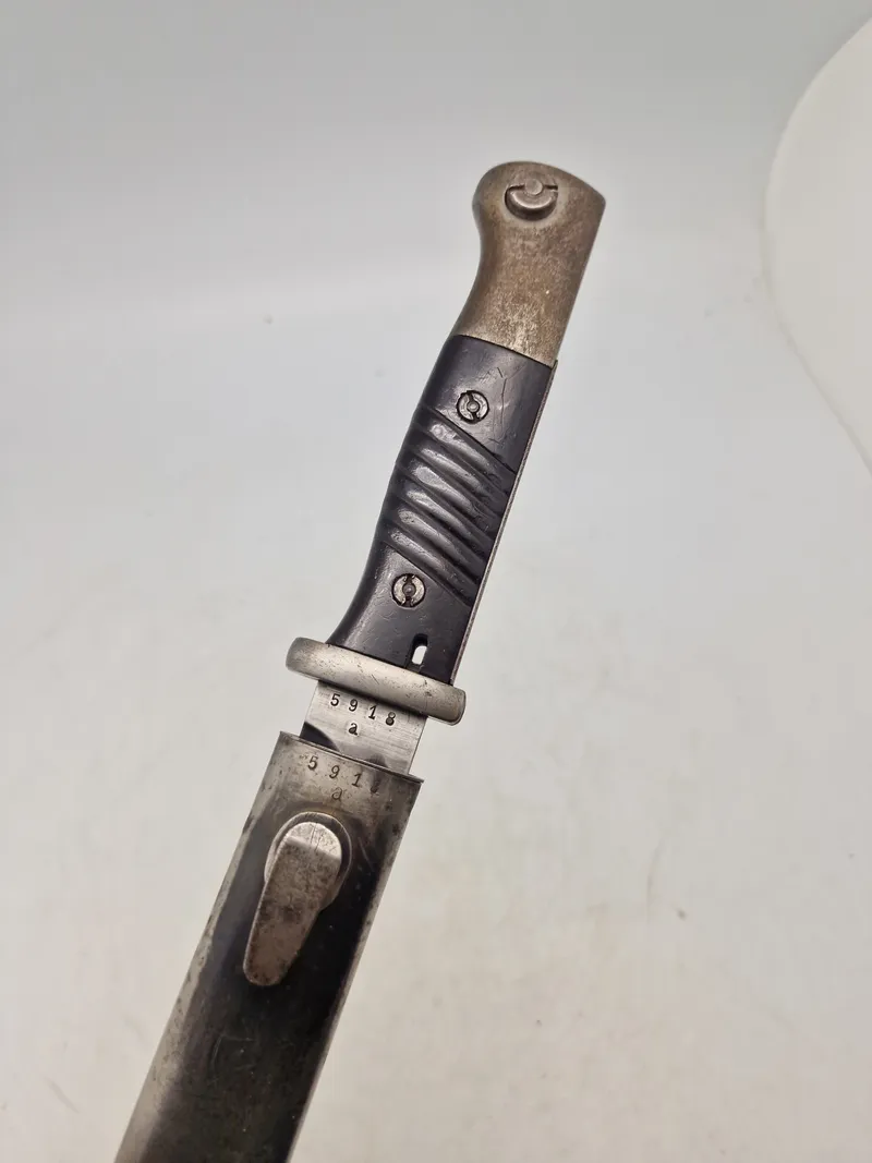 Original tysk K98 bajonet - nummerens