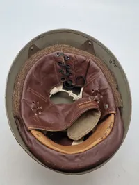 OriginalWW2 British 1942  Dated Dispatch Riders Helmet by BMB, mint