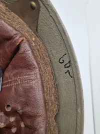 OriginalWW2 British 1942  Dated Dispatch Riders Helmet by BMB, mint