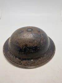 Original  Home Front Wardens Steel Helmet - ww2