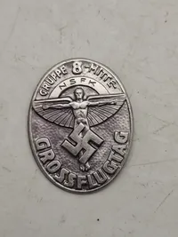 Originalt NSFK rundflugtag badge