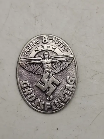 Originalt NSFK rundflugtag badge