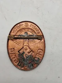 Originalt NSFK rundflugtag badge