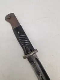 Original K98 bajonet, ww2 med lavt nummer
