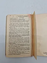 Stor samling originale billeder, soldaterbog mm fra 45-46
