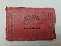 Stor samling originale billeder, soldaterbog mm fra 45-46
