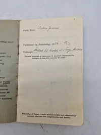 Stor samling originale billeder, soldaterbog mm fra 45-46