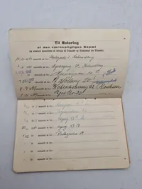 Stor samling originale billeder, soldaterbog mm fra 45-46