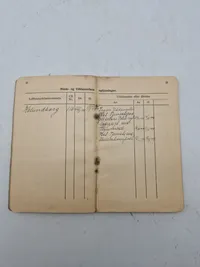 Stor samling originale billeder, soldaterbog mm fra 45-46