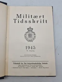 Militært tidsskrift, 1945