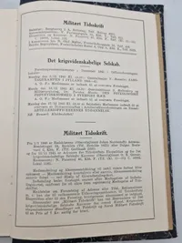 Militært tidsskrift, 1945