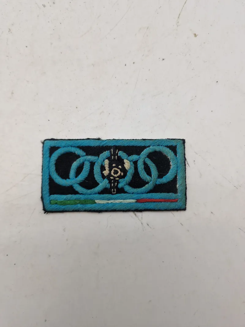 Originalt Italiensk Fascistisk deltager mærke Olympiaden Berlin 1936