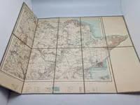 Originalt M/23 kort over Fredericia