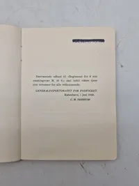 REGLEMENT FOR 8 mm MASKINGEVÆR M. 36 S