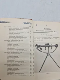 Reglement for afstandsmåler M/54