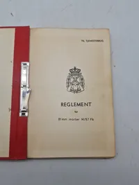Reglement for M/48 morter