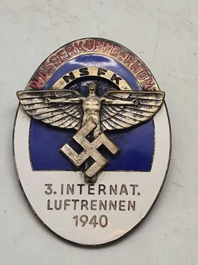 Originalt NSKK Abzeichen - Luftrennen 1940