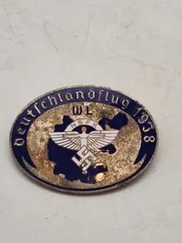 Originalt NSKK abzeichen - Deutschlandsflug 1938