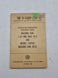 Manual for M/60 maskingevær