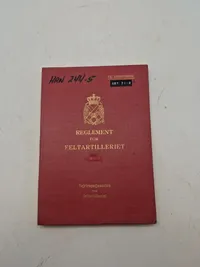 Reglement for feltartilleriet