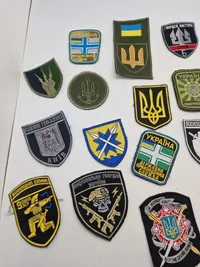 Samling diverse ukrainske patches