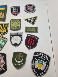 Samling diverse ukrainske patches