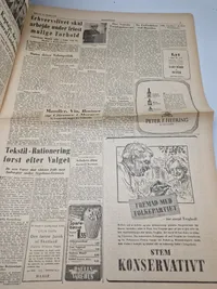Original avis med fokus på Nürnberg processen