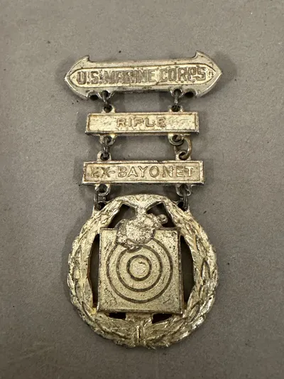 Originalt USMC Sterling sølv skydemærke