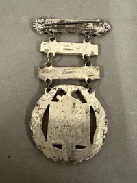 Originalt USMC Sterling sølv skydemærke