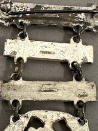 Originalt USMC Sterling sølv skydemærke